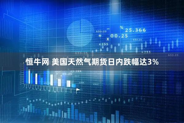 恒牛网 美国天然气期货日内跌幅达3%